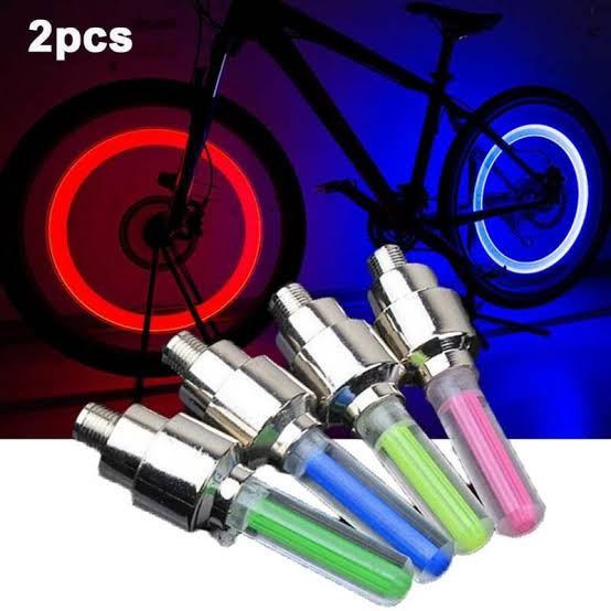 Pack Of 2 Motion Sensing Led Wheel Light