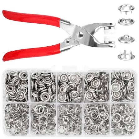 Metal Press Button Pliers Metal Sewing Prong Rings Buttons Clip Pliers DIY Clothes Tool For Sewing Leather Rivets Bags Clothes