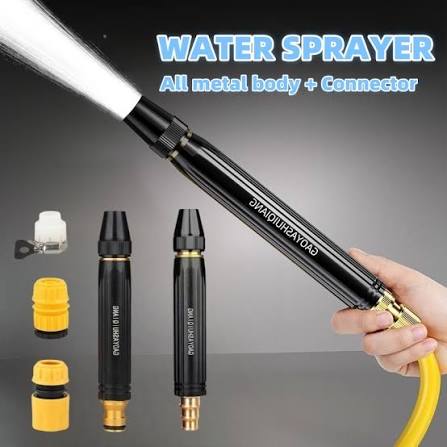 High Quality Water Pressure Nozzle Washing Spray Nozzle Gun Car Shower Water Spray Nozzle Multifunction Adjustable Water Spray Gun