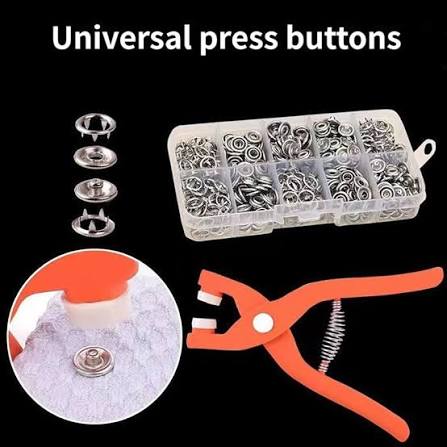 Metal Press Button Pliers Metal Sewing Prong Rings Buttons Clip Pliers DIY Clothes Tool For Sewing Leather Rivets Bags Clothes